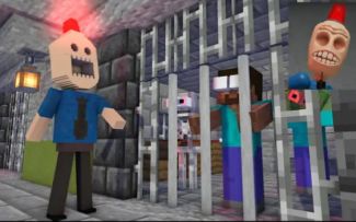 怪物学院第1845集丨Escape form siren cop challenge(scary obby)丨我的世界动画