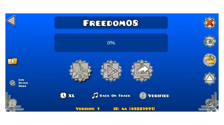几何冲刺Freedom08（nerf）通关截图