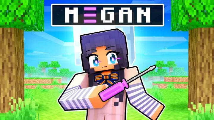 【Aphmau】在 Minecraft 中扮演 M3GAN！截图