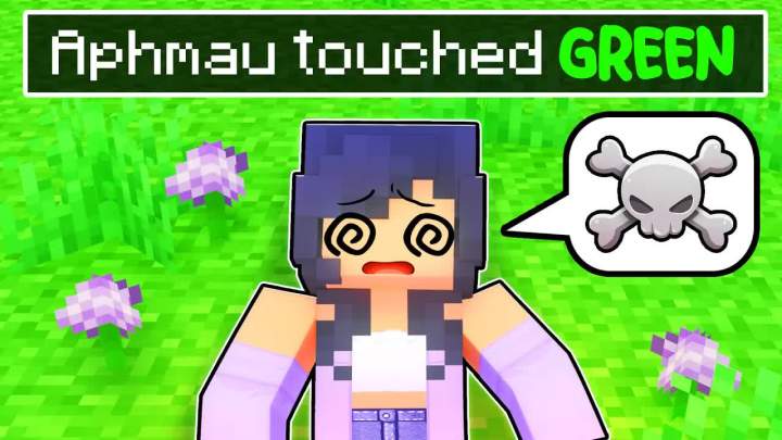 【Aphmau】Minecraft 但你不能触摸颜色!截图
