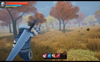 steam颇具创意的方块人奇幻版骑砍RPG 独立游戏 The Bloodline 宣传片与实机战斗演示