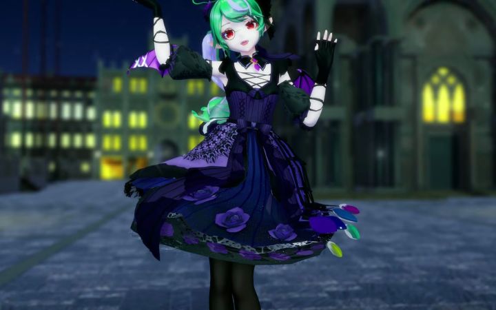 【MMD】BLACKPINK - WHISTLE【YYB式改变初音未来-伯爵幻夜】【搬运】截图