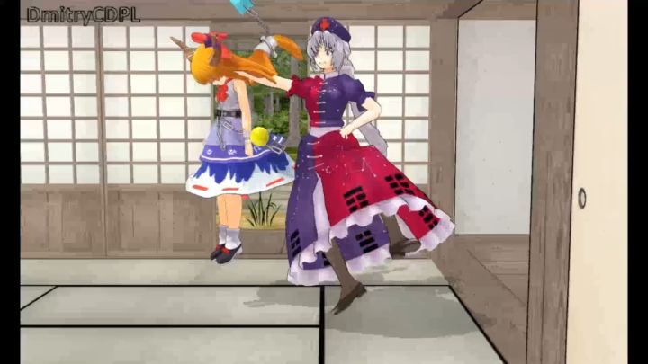 【东方MMD】永琳很乐观截图