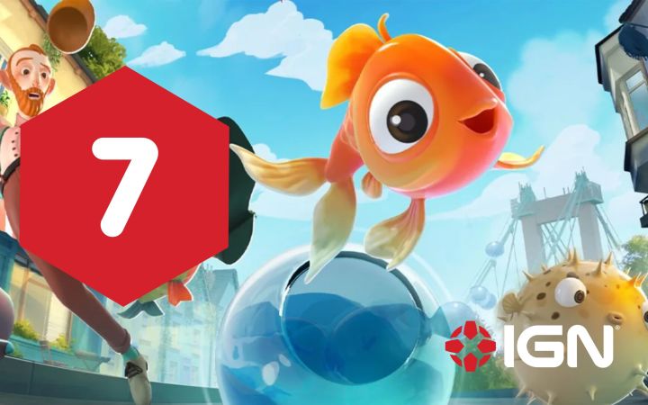 【IGN】7分,《我是小鱼儿》评测:即使失败上千次依旧感到有趣的一部作品截图