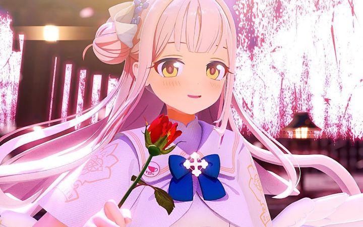 【碧蓝档案MMD】Queen【圣园弥香】【搬运】截图