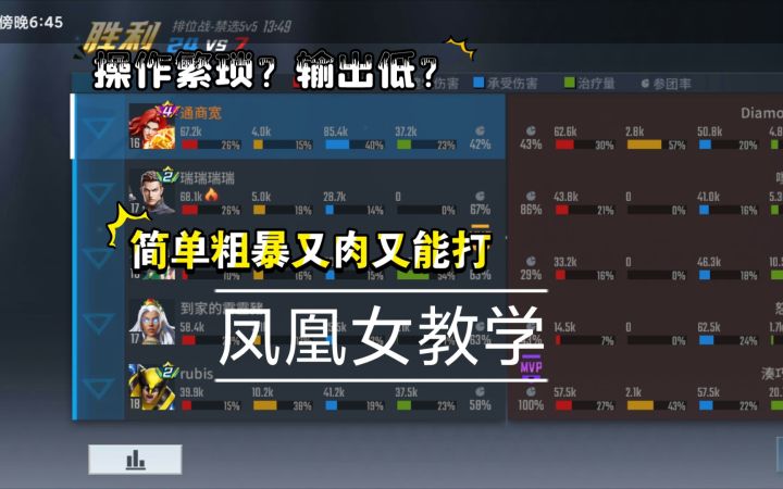 上单一姐！简单粗暴称霸上路，凤凰女教学《漫威超级战争》截图