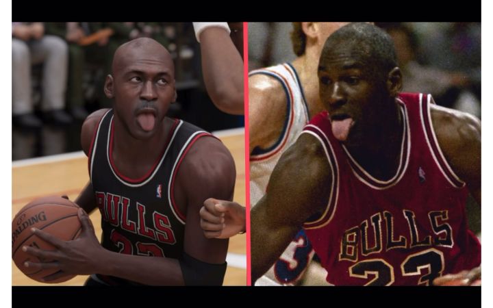 2k23的乔丹有多么真实!(面补~动作)截图