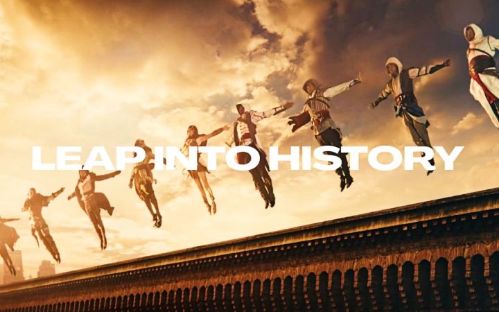【IGN】《刺客信条》系列15周年「跃入历史洪流」宣传视频截图