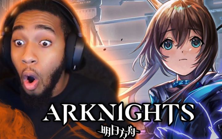 【明日方舟/熟肉】(切片)黑人小哥Sxmmy欣赏愚人号3D动画+第十章3D动画截图