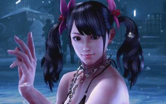 《铁拳7》豹王大叔与小雨的摔跤5