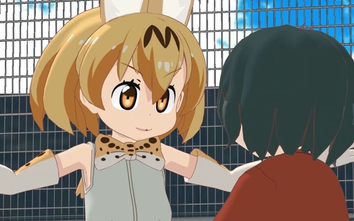 【兽娘MMD】小包和薮猫1对1截图