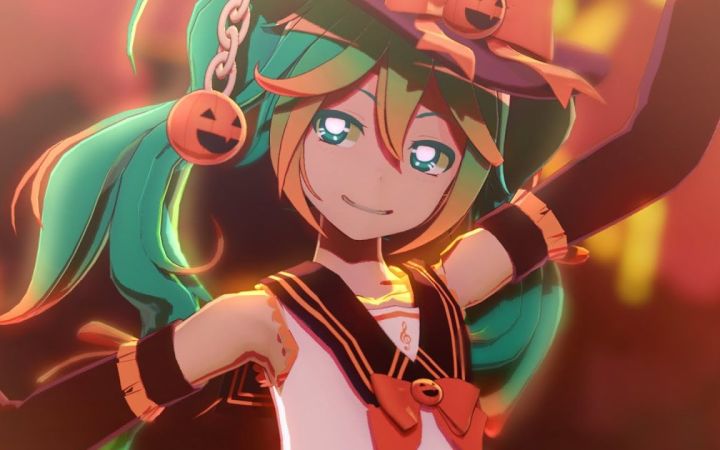 【MMD】Mrs.Pumpkinの滑稽な夢【CHAM初音ミク】【搬运】截图