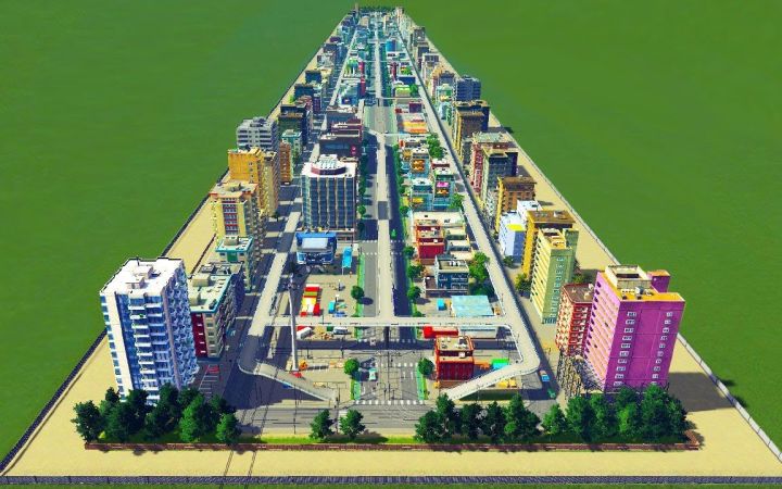 【搬运】都市天际线 我在《城市天际线》中重现了世界上最糟糕的城市设计 by ImKibitz截图