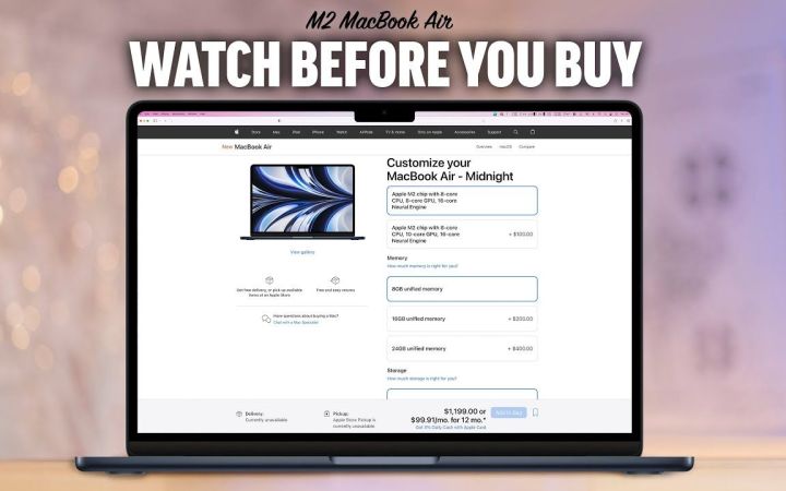M2 MacBook Air 购买指南,千万别犯这6个错误截图