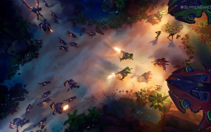 星际争霸2前总监制作的免费RTS新游登陆Steam 冰霜巨人RTS游戏Stormgate 首个正式宣传片截图