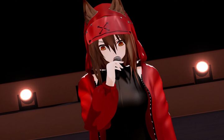 【明日方舟MMD】Error【红】【搬运】截图