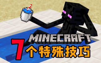 我的世界：7个特殊技巧，你也许还不知道！