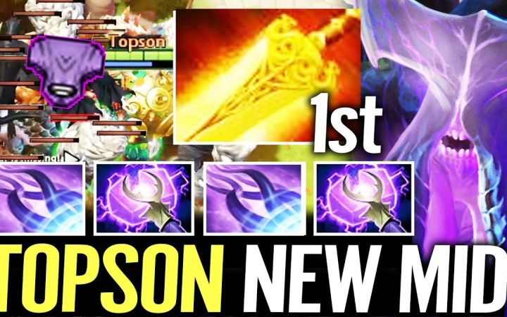 第一件辉耀!TOPSON中单虚空假面【DOTA2】截图