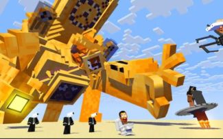 MC怪物学院动画丨马桶人多元宇宙03集-金泰坦钟表人