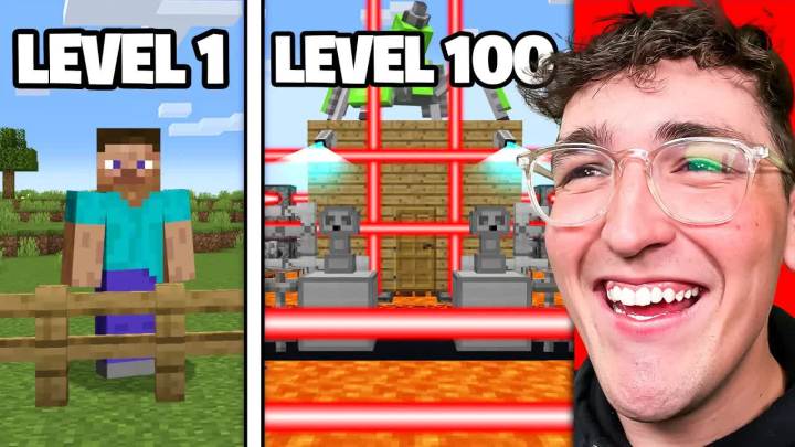 测试从1级到100级的Minecraft House Hacks截图