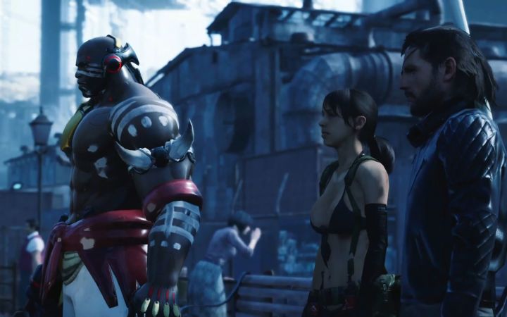蒂法化身《合金装备5》静静Quiet 相比之下蒂法还是保守了截图