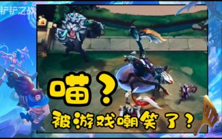 #金铲铲棋王之旅# 喵？你被游戏嘲笑了？