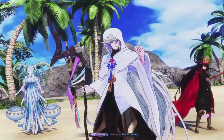 《Fate/Grand Order Arcade》8.18对战 梅林开局截图