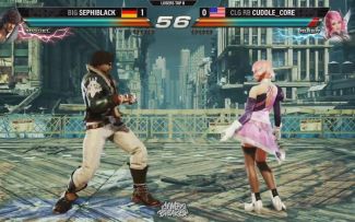 《铁拳7》玩家对战 MIGUEL对阿丽莎