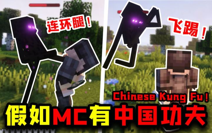 我的世界:假 如 M C 有 中 国 功 夫!截图