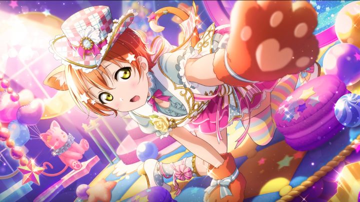 【LL群星闪耀】UR展示——【星空凛-Pom!☆】截图