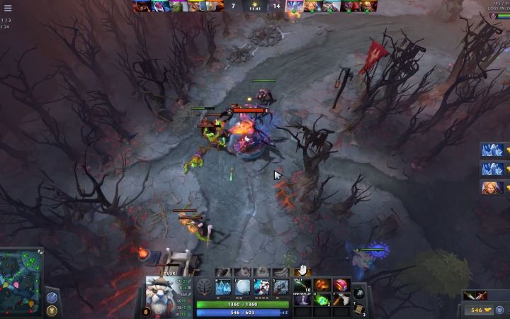 Dota2:真一拳超人巨牙海民截图