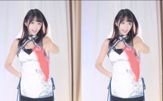 【鱼子酱】《9》甘雨旗袍不带假毛套装 直播跳舞录屏