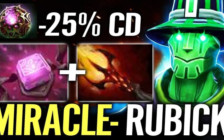MIRACLE中单拉比克,就算是面对蓝猫也能稳定经济前三【DOTA2】截图