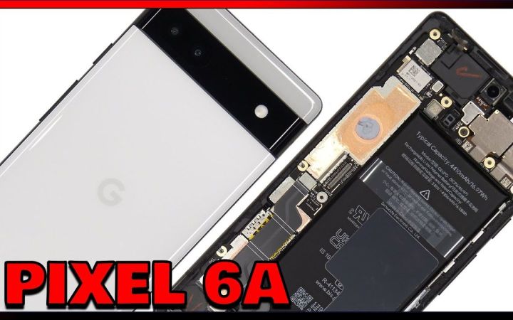 【手机测评】谷歌Google Pixel 6A 拆解修复视频截图