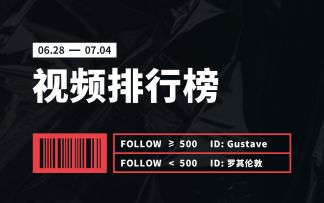 Vyou微你名人榜·视频榜（6.28-7.4）