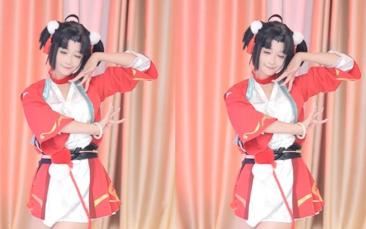 【鱼子酱】《桃源恋歌》 云樱限定 直播跳舞录屏截图