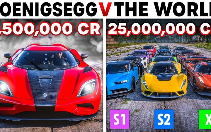 【极限竞速-地平线5】 |科尼赛格 Agera VS The World截图