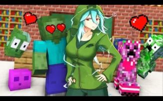 MC怪物学院动画丨爱的诅咒挑战丨我的世界动画