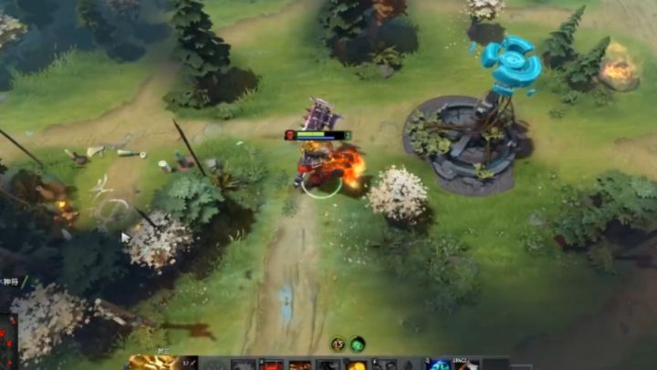 DOTA2激励计划:DOTA2欢乐系列：死灵法师与TB神之配合你绝对想象不到 游戏 死灵法师 dota2 电子竞技2截图