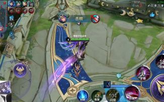 战神吕布对线哪吒，俩次空中劫机哈哈