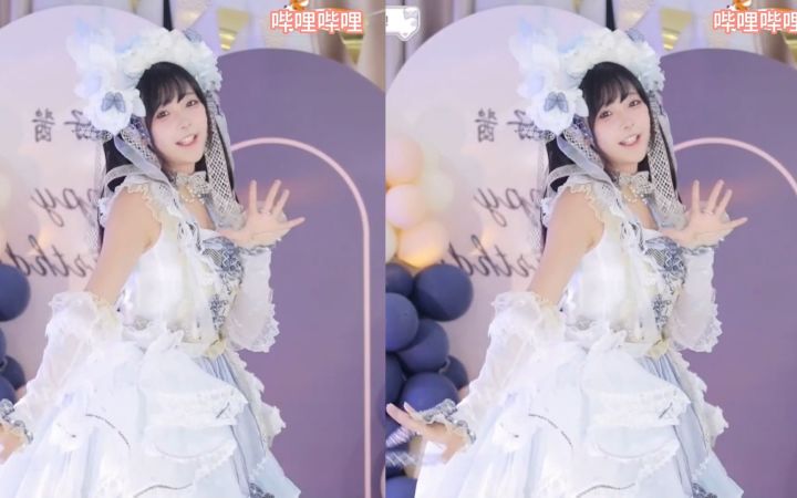 【鱼子酱】《2》洛丽塔套装 直播跳舞录屏截图