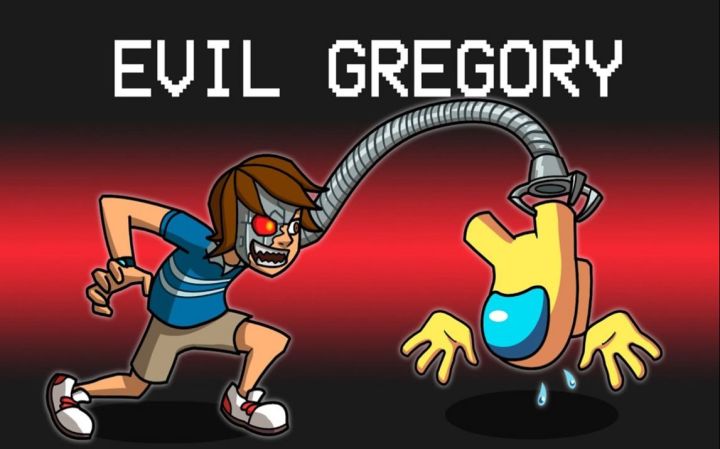 【Among Us】在游戏中玩邪恶Gregory Mod截图