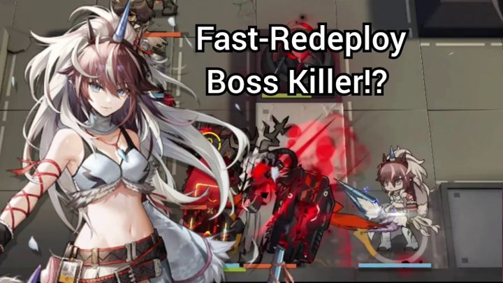 【明日方舟/搬运】麒麟X夜刀 二技能 vs 所有boss!截图