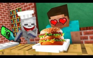 MC怪物学院动画丨有趣的烹饪挑战丨我的世界动画