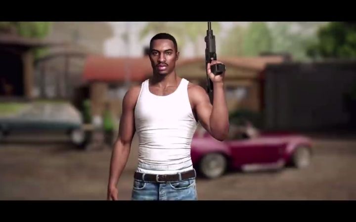 自制虚幻5版《GTA:SA》概念宣传片截图