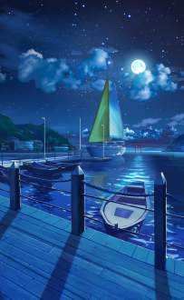 【猫灵相册】看看静谧梦幻的夜景，和喵喵一起沉入梦乡吧❤