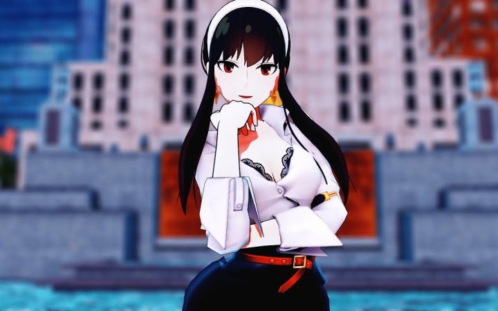 【MMD】广寒宫【约尔】【搬运】截图