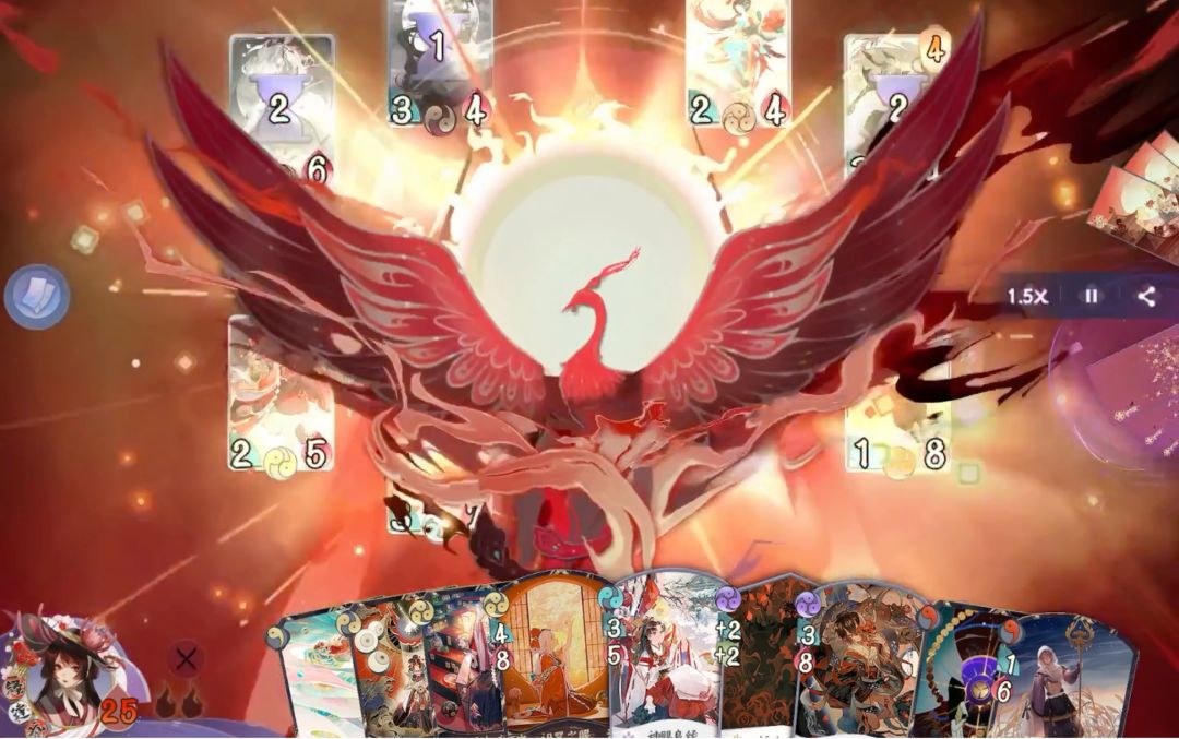 【阴阳师百闻牌】青缘百般。青坊主yyds。截图