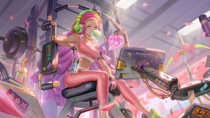 【新皮肤爆料】阿尔忒弥斯·次元狙击截图