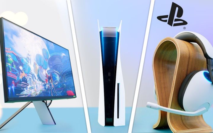 【配件开箱】索尼Sony PS5 游戏耳机和显示器开箱截图